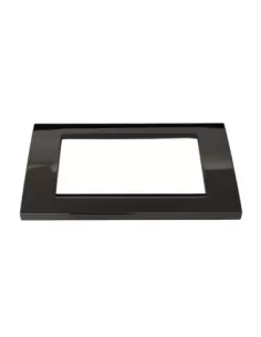 Placa metálica Ave zama45 4 módulos níquel pulido 45p94nc serie zama